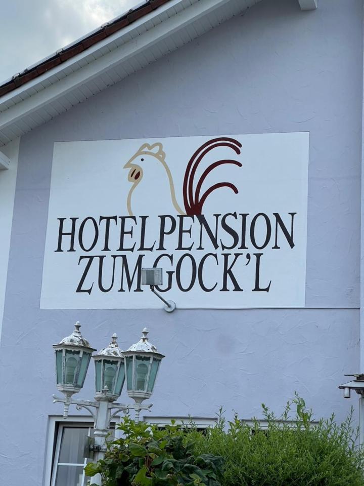 Hotelpension Zum Gockl Allershausen Luaran gambar